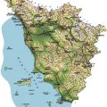 map of Tuscany Italy