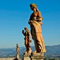 Villa Corsini terracotta statues