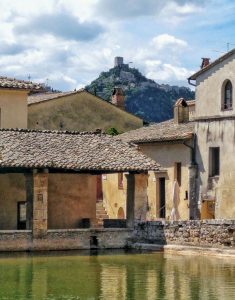 Bagno Vignone in the Val d'Orcia