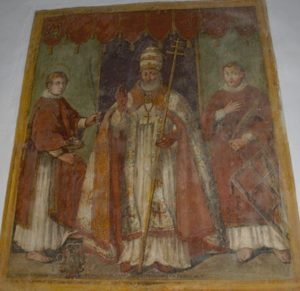 Fresco in the Chiesa di San Biagio a Pierle