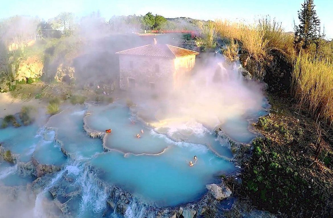 Thermal springs in Tuscany