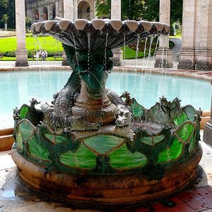 Montecatini art deco fountain