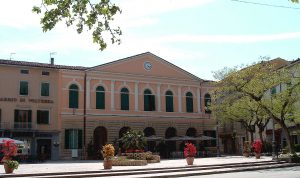 Casciana Terme entrance to the Municipal Spa