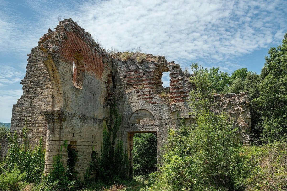 Pieve di San Giovanni Battista a Sillano near the Rocca Sillano